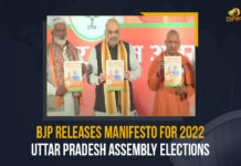 BJP Releases Manifesto For 2022 Uttar Pradesh Assembly Elections BJP,BJP Releases Manifesto For 2022 Uttar Pradesh Assembly Elections, 2022 Uttar Pradesh Assembly Elections,, BJP Releases Manifesto For 2022 UP Assembly Elections, Key highlights of the BJP Manifesto, BJP Manifesto, Manifesto For 2022 Uttar Pradesh Assembly Elections, Manifesto, Bharatiya Janata Party, Bharatiya Janata Party Manifesto, Bharatiya Janata Party Manifesto For UP Assembly Elections, Uttar Pradesh Assembly elections, Uttar Pradesh Assembly elections Latest News, Uttar Pradesh Assembly elections Latest Updates, Uttar Pradesh Assembly elections for 403 seats, Uttar Pradesh Assembly elections for 403 seats are scheduled to be held in 7 phases, 2022 Assembly elections, Assembly elections, Uttar Pradesh Assembly elections to be held in 7 phases, Mango News,