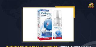 Glenmark Pharma Launches Nitric Oxide Nasal Spray For Wuhan Virus Patients In India, Glenmark Pharma Launches Nitric Oxide Nasal Spray For Wuhan Virus, Glenmark Pharma, Nitric Oxide Nasal Spray For Wuhan Virus, Wuhan Virus, Wuhan Virus Patients In India, Glenmark Pharma Launches Nitric Oxide Nasal Spray, Glenmark Pharmaceuticals Limited, Coronavirus, Coronavirus live updates, coronavirus news, Coronavirus Updates, COVID-19, COVID-19 Live Updates, Covid-19 New Updates, Covid-19 Positive Cases, Covid-19 Positive Cases Live Updates, Nitric Oxide Nasal Spray For Wuhan Virus Patients, Nasal Spray, Mango News, Glenmark Pharma Launches Nasal Spray, FabiSpray®, Drugs Controller General of India,