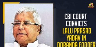 CBI Court Convicts Lalu Prasad Yadav In Doranda Fodder Scam Case, Lalu Prasad Yadav In Doranda Fodder Scam Case, Doranda Fodder Scam Case, CBI Court Convicts Lalu Prasad Yadav In Doranda Fodder Scam, CBI, former Chief Minister of Bihar and President of Rashtriya Janata Dal has been convicted in a fodder scam case, former Chief Minister of Bihar, President of Rashtriya Janata Dal, Rashtriya Janata Dal, Lalu Prasad Yadav, Doranda Fodder Scam, Lalu Prasad Yadav was convicted in four different fodder scams worth over Rs 950 crores, four different fodder scams, Mango News, Fodder Scam Case, Fodder Scam Case Latest News, Fodder Scam Case Latest Updates, Fodder Scam Case Live Updates, Lalu Prasad Yadav Doranda Fodder Scam Case,CBI Court Convicts Lalu Prasad Yadav In Doranda Fodder Scam Case, Lalu Prasad Yadav In Doranda Fodder Scam Case, Doranda Fodder Scam Case, CBI Court Convicts Lalu Prasad Yadav In Doranda Fodder Scam, CBI, former Chief Minister of Bihar and President of Rashtriya Janata Dal has been convicted in a fodder scam case, former Chief Minister of Bihar, President of Rashtriya Janata Dal, Rashtriya Janata Dal, Lalu Prasad Yadav, Doranda Fodder Scam, Lalu Prasad Yadav was convicted in four different fodder scams worth over Rs 950 crores, four different fodder scams, Mango News, Fodder Scam Case, Fodder Scam Case Latest News, Fodder Scam Case Latest Updates, Fodder Scam Case Live Updates, Lalu Prasad Yadav Doranda Fodder Scam Case,