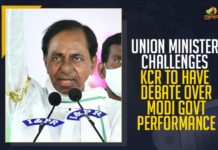 Union Minister Challenges KCR To Have Debate Over Modi Govt Performance Union Minister Challenges KCR To Have Debate Over Modi Govt Performance, Union Minister Challenges KCR, KCR To Have Debate Over Modi Govt Performance, Union Minister Challenges KCR To Have Debate Over Modi Govt, Union Minister for tourism and culture G Kishan Reddy, Kishan Reddy Challenges KCR To Have Debate Over Modi Govt Performance, Union Minister for tourism and culture, Telangana Chief Minister K Chandrasekhar Rao, Telangana Chief Minister, K Chandrasekhar Rao, Debate Over Modi Govt Performance, Narendra Modi government, Narendra Modi, PM Modi, Prime Minister of India, Telangana, Telangana Latest News, Telangana Latest Updates, Mango News,