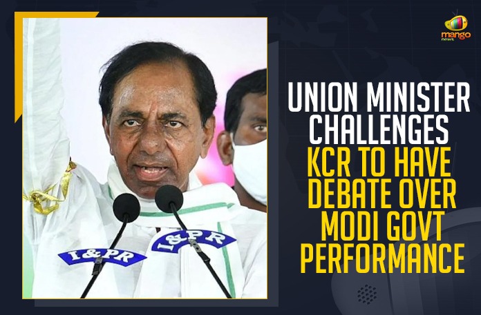 IMG-20220215-WA0018 Union Minister Challenges KCR To Have Debate Over Modi Govt Performance, Union Minister Challenges KCR, KCR To Have Debate Over Modi Govt Performance, Union Minister Challenges KCR To Have Debate Over Modi Govt, Union Minister for tourism and culture G Kishan Reddy, Kishan Reddy Challenges KCR To Have Debate Over Modi Govt Performance, Union Minister for tourism and culture, Telangana Chief Minister K Chandrasekhar Rao, Telangana Chief Minister, K Chandrasekhar Rao, Debate Over Modi Govt Performance, Narendra Modi government, Narendra Modi, PM Modi, Prime Minister of India, Telangana, Telangana Latest News, Telangana Latest Updates, Mango News,