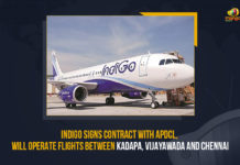 IndiGo Signs Contract With APDCL, Will Operate Flights Between Kadapa, Vijayawada And Chennai IndiGo Signs Contract With APDCL Will Operate Flights Between Kadapa Vijayawada And Chennai, IndiGo Signs Contract With APDCL, IndiGo Will Operate Flights Between Kadapa Vijayawada And Chennai, IndiGo Flights Between Kadapa Vijayawada And Chennai, Indigo to start flight services In AP, APDCL, IndiGo Flights, IndiGo Airlines services, IndiGo Airlines, IndiGo Airlines Latest News, IndiGo Airlines Latest Updates, AP Airports Development Corporation Limited, Flights Between Kadapa Vijayawada And Chennai, IndiGo Flights Between Kadapa And Vijayawada, IndiGo Flights Between Kadapa And Chennai, Mango News, IndiGo Signs Contract With AP Airports Development Corporation Limited, Indigo flight services In AP, Indigo flight services Start 27th of March 2022 In AP,