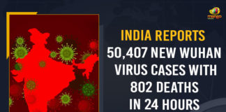 India Reports 50407 New Wuhan Virus Cases With 802 Deaths In 24 Hours, 804 Deaths, 804 Deaths In The Last 24 Hours, India Reports 804 Deaths In The Last 24 Hours, India Reports 50407 New Wuhan Virus Cases, India Reports 50407 Wuhan Virus Deaths, 50407 New COVID-19 Cases, 50407 COVID-19 Deaths In India, India Covid-19 Positive Cases, 50407 New Wuhan Virus Cases, Wuhan Virus Cases, India Reports 50407 Coronavirus Cases, India Reports 50407 Covid-19 Cases, Coronavirus, Coronavirus live updates, coronavirus news, Coronavirus Updates, COVID-19, COVID-19 Live Updates, Covid-19 New Updates, Covid-19 Positive Cases, Covid-19 Positive Cases Live Updates, Mango News, Omicron, Omicron cases, Omicron covid variant, Omicron variant, Update on Omicron, Wuhan Virus Positive, 50407 Wuhan Virus Cases In India, Omicron Variant Cases in India, India,