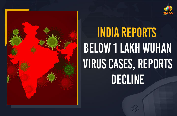 India-Reports-Below-1-Lakh-Wuhan-Virus-Cases,-Reports-Decline India Reports Below 1 Lakh Wuhan Virus Cases Reports Decline, India Reports Below 1 Lakh Wuhan Virus Cases, Wuhan Virus Cases, India Reports Below 1 Lakh CoronaVirus Cases, India Reports Below 1 Lakh Covid-19 Cases, Coronavirus, Coronavirus live updates, coronavirus news, Coronavirus Updates, COVID-19, COVID-19 Live Updates, Covid-19 New Updates, Covid-19 Positive Cases, Covid-19 Positive Cases Live Updates, Mango News, Omicron, Omicron cases, Omicron covid variant, Omicron variant, Update on Omicron, Wuhan Virus Positive, Below 1 Lakh Wuhan Virus Cases In India, Omicron Variant Cases in Inida,