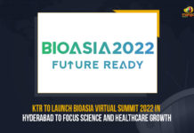 KTR To Launch BioAsia Virtual Summit 2022 In Hyderabad To Focus On Science And Healthcare Growth, KTR To Launch BioAsia Virtual Summit 2022 In Hyderabad, KTR To Launch BioAsia Virtual Summit 2022, BioAsia Virtual Summit 2022, KTR To Focus On Science And Healthcare Growth, Minister KTR to Inaugurate Bioasia-2022 Virtual Conference Today, Minister KTR to Inaugurate Bioasia-2022 Virtual Conference, Minister KTR to Inaugurate Bioasia-2022, Minister KTR Virtual Conference, Bioasia-2022, 2022 Bioasia, Minister KTR, KTR to inaugurate BioAsia 2022, Telangana Minister for Industries and Commerce KT Rama Rao, Minister of Municipal Administration and Urban Development of Telangana, KT Rama Rao, Telangana Minister KTR, Telangana Minister KTR Inaugurate Bioasia-2022, BioAsia Summit 2022, 2022 BioAsia Summit, Telangana Minister KTR to Inaugurate Bioasia-2022 By Virtual Conference, BioAsia 2022 to be held virtually on Feb 24 and 25, Mango News,