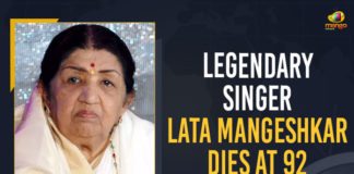 Legendary Singer Lata Mangeshkar Dies At 92, Legendary Singer Lata Mangeshkar, Lata Mangeshkar Dies At 92, Nightingale Dies At 92, India's Nightingale Dies At 92, Legendary singer, Queen of Melody Lata Mangeshkar, legendary singer of Indian cinema Lata Mangeshkar Dies At 92, Famous Singer, Famous Singer Lata Mangeshkar, Famous Singer Lata Mangeshkar admitted to ICU, Legendary Indian singer, legendary singer of Indian cinema, Mango News, Lata Mangeshkar has sung over 30000 songs in several Indian languages, Lata Mangeshkar has sung over 30000 songs,