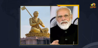 PM Modi To Unveil Statue Of Equality On Ramanujacharya's 1000th Birth Anniversary On February 5 Celebrations Underway, PM Modi To Unveil Statue Of Equality On Ramanujacharya's 1000th Birth Anniversary On February 5, PM Modi To Unveil Statue Of Equality, Narendra Modi, Prime Minister of India, Prime Minister of India is set to inaugurate Statue of Equality in Hyderabad, Ramanujacharya's 1000th Birth Anniversary, Ramanujacharya's Birth Anniversary, Ramanujacharya's 1000th Birth Anniversary On February 5, Prime Minister of India is set to inaugurate Statue of Equality in Hyderabad on the 5th of February, Statue Of Equality Inauguration Event, Statue Of Equality Inauguration Event Latest News, Statue Of Equality Inauguration Event Latest Updates, Statue Of Equality Inauguration Event Live Updates, 216 feet tall statue of 11th-century reformer and Vaishnavite saint Ramanujacharyulu, Statue Of Equality, Mango News, Statue Of Equality Inauguration Event In Telangana, Statue Of Equality Inauguration Event In Shamshabad, Statue of Equality is located in a 45-acre complex at Shamshabad, 45-acre complex, 216 feet tall statue, 216 feet tall statue of Vaishnavite saint Ramanujacharyulu, Vaishnavite saint Ramanujacharyulu, 216 feet tall statue would be a major highlight of Hyderabad,