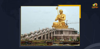 Statue Of Equality Ramanujacharya Millennial Celebration Enters Second Day Details Here, Statue Of Equality Ramanujacharya Millennial Celebration Enters Second Day, Statue Of Equality Ramanujacharya Millennial Celebrations, Statue Of Equality Inauguration Event, Statue Of Equality Inauguration Event Latest News, Statue Of Equality Inauguration Event Latest Updates, Statue Of Equality Inauguration Event Live Updates, 216 feet tall statue of 11th-century reformer and Vaishnavite saint Ramanujacharyulu, Statue Of Equality, Mango News, Statue Of Equality Inauguration Event In Telangana, Statue Of Equality Inauguration Event In Shamshabad, Statue of Equality is located in a 45-acre complex at Shamshabad, 45-acre complex, 216 feet tall statue, 216 feet tall statue of Vaishnavite saint Ramanujacharyulu, Vaishnavite saint Ramanujacharyulu, 216 feet tall statue would be a major highlight of Hyderabad, Statue Of Equality Millennial Celebrations, Statue Of Equality Millennial Celebrations Enters Second Day, Statue Of Equality Millennial Celebrations Enters Second Day Details Here, Ramanujacharya Millennial Celebration Enters Second Day Details Here, Ramanujacharya Millennial Celebration, Statue Of Equality Inauguration EventAt Chinna Jeeyar Swamy Ashram, Statue Of Equality Inauguration Event Celebrations Enters Second Day, Statue Of Equality Inauguration Event At Chinna Jeeyar Swamy Ashram, Chinna Jeeyar Swamy Ashram,