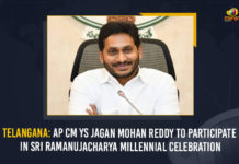 Telangana: AP CM YS Jagan Mohan Reddy To Participate In Sri Ramanujacharya Millennial Celebration Telangana AP CM YS Jagan Mohan Reddy To Participate In Sri Ramanujacharya Millennial Celebration, AP CM YS Jagan Mohan Reddy To Participate In Sri Ramanujacharya Millennial Celebration, AP CM YS Jagan Mohan Reddy, AP CM YS Jagan, Sri Ramanujacharya Millennial Celebration, AP CM YS Jagan To Participate In Sri Ramanujacharya Millennial Celebration, CM YS Jagan, CM YS Jagan Mohan Reddy, Mango News, Ramanujacharya Millennial Celebrations, Ramanujacharya Millennial Celebrations In Muchintal, Ramanujacharya Millennial Celebrations In Telangana, Statue of Equality, Statue Of Equality Inauguration Event, Statue Of Equality Inauguration Event In Shamshabad, Statue Of Equality Inauguration Event In Telangana, Statue Of Equality Inauguration Event Latest News, Statue Of Equality Inauguration Event Latest Updates, Statue Of Equality Inauguration Event Live Updates, Vaishnavite saint Ramanujacharyulu,