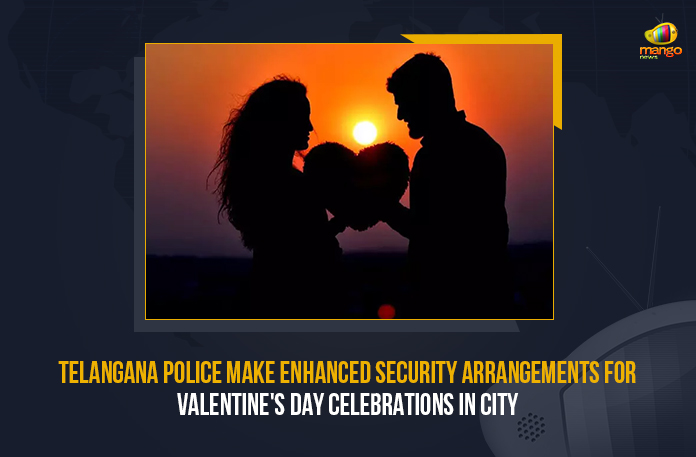 Telangana-Police-Make-Enhanced-Security-Arrangements-For-Valentine's-Day-Celebrations-In-City Valentine's Day, Telangana Police Make Enhanced Security Arrangements For Valentine's Day Celebrations In City, Telangana Police, Telangana Police Make Enhanced Security Arrangements, Valentine's Day Celebrations, Valentine's Day Celebrations In Hyderabad, Telangana Police Make Enhanced Security Arrangements For Valentine's Day Celebrations In Hyderabad, Hyderabad, Hyderabad Latest News, Hyderabad Latest Updates, Telangana, Amid Valentine's Day In Hyderabad, Valentine's Day Celebrations In Telangana, Valentine is the day for love, Valentine's Day, Telangana police and traffic police, Telangana traffic police, Police patrolling To Amid Valentine's Day In Hyderabad, Police patrolling, Mango News,