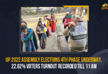 UP 2022 Assembly Elections 4th Phase Underway 22.62% Voters Turnout Recorded Till 11 AM, UP 2022 Assembly Elections, 2022 Assembly Elections In UP, UP Assembly Elections, UP Assembly Elections 4th Phase Underway, UP 2022 Assembly Elections 4th Phase Underway, 22.62% Voters Turnout Recorded Till 11 AM, UP Assembly Elections 2022, Polling to Held in 59 Constituencies in 4th Phase Polling Underway, Polling to Held in 59 Constituencies, UP Assembly Elections 2022 Polling to Held in 59 Constituencies, UP Election 2022, Uttar Pradesh Election 2022, Uttar Pradesh, Uttar Pradesh Assembly Elections 2022, 2022 Uttar Pradesh Assembly Elections, Uttar Pradesh Assembly Elections, Uttar Pradesh Assembly Elections Latest News, Uttar Pradesh Assembly Elections Latest Updates, Uttar Pradesh Assembly Elections Live Updates, 2022 Assembly Elections, Assembly Elections, Mango News,