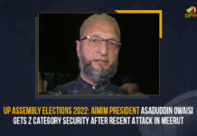 Asaduddin Owaisi,UP Assembly Elections 2022 AIMIM President Asaduddin Owaisi Gets Z Category Security After Recent Attack In Meerut, UP Assembly Elections 2022, AIMIM President Asaduddin Owaisi Gets Z Category Security After Recent Attack In Meerut, AIMIM President Asaduddin Owaisi, Asaduddin Owaisi Gets Z Category Security After Recent Attack In Meerut, AIMIM President Asaduddin Owaisi Recent Attack In Meerut, UP Assembly Elections, UP Assembly Elections Latest News, UP Assembly Elections Latest Updates, All India Majlis e Ittehadul Muslimeen, Government of India, GoI decided to provide Asaduddin Owaisi with Z category security, Z category security, Central Reserve Police Force, CRPF, Uttar Pradesh Assembly elections, Uttar Pradesh Assembly elections are scheduled in 7 phases, Uttar Pradesh Assembly elections are scheduled from the 7th of February till the 7th of March, Uttar Pradesh, Mango News, Uttar Pradesh Latest News, Uttar Pradesh Latest Updates, Uttar Pradesh Assembly elections Live Updates,