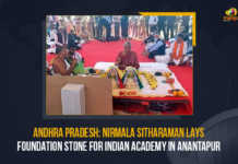 Andhra Pradesh: Nirmala Sitharaman Lays Foundation Stone For Indian Academy In Anantapur Andhra Pradesh Nirmala Sitharaman Lays Foundation Stone For Indian Academy In Anantapur, Nirmala Sitharaman Lays Foundation Stone For Indian Academy In Anantapur, Indian Academy In Anantapur, Nirmala Sitharaman Lays Foundation Stone For Indian Academy, Indian Academy, Indian Academy In AP, Nirmala Sitharaman, Nirmala Sitharaman Minister of Finance of India, Minister of Finance of India, Minister of Finance of India Lays Foundation Stone For Indian Academy In Anantapur, Finance Minister, Finance Minister Nirmala Sitharaman, Indian Academy Latest News, Indian Academy Latest Updates, Indian Academy Live Updates, Indian Academy In Andhra Pradesh, Mango News,
