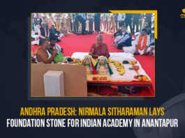 Andhra Pradesh Nirmala Sitharaman Lays Foundation Stone For Indian Academy In Anantapur, Nirmala Sitharaman Lays Foundation Stone For Indian Academy In Anantapur, Indian Academy In Anantapur, Nirmala Sitharaman Lays Foundation Stone For Indian Academy, Indian Academy, Indian Academy In AP, Nirmala Sitharaman, Nirmala Sitharaman Minister of Finance of India, Minister of Finance of India, Minister of Finance of India Lays Foundation Stone For Indian Academy In Anantapur, Finance Minister, Finance Minister Nirmala Sitharaman, Indian Academy Latest News, Indian Academy Latest Updates, Indian Academy Live Updates, Indian Academy In Andhra Pradesh, Mango News,