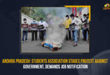 Andhra Pradesh Students Association Stages Protest Against Government Demands Job Notification, Students Association Stages Protest Against Government For Demands Job Notification, Job Notification, Students Association Stages Protest, Andhra Pradesh Government, Andhra Pradesh, Students Association Stages Protest, Stage Protest, AP, Students Association, Students, Students Association Stages Protest Against AP Government, Andhra Pradesh Students Association, Mango News,