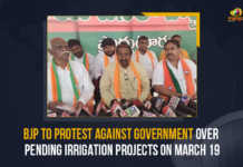 Andhra Pradesh BJP To Protest Against Government Over Pending Irrigation Projects On March 19, BJP To Protest Against Government Over Pending Irrigation Projects On March 19, Pending Irrigation Projects, Irrigation Projects, BJP To Protest Against AP Government, Andhra Pradesh, Bharatiya Janata Party unit in Andhra Pradesh, Bharatiya Janata Party unit in Andhra Pradesh called for agitation against the YSRCP Government, Bharatiya Janata Party Protest Against YSRCP Government, Bharatiya Janata Party, YSRCP Government, Bharatiya Janata Party Protest, AP, Mango News,