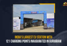 India’s Largest EV Station With 121 Charging Points Inaugurated In Gurugram India’s Largest EV Station With 121 Charging Points Inaugurated In Gurugram, India’s Largest EV Station With 121 Charging Points In Gurugram, India’s Largest EV Station With 121 Charging Points, India’s Largest EV Station, 121 Charging Points, Gurugram, India’s Largest EV Station In Gurugram, EV Station With 121 Charging Points, India’s largest Electric Vehicle Charging station, Electric Vehicle Charging station, EV Station In Gurugram, Largest EV Station With 121 Charging Points Inaugurated In Gurugram, Largest EV Station, Mango News,