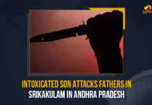 Intoxicated Son Attacks Fathers In Srikakulam In Andhra Pradesh, Intoxicated Son Attacks Fathers In Srikakulam, a son attacked his father, tragic incident, tragic incident In Andhra Pradesh, Intoxicated Son, Intoxicated Son Attacks Father, Son attacks father under influence of alcohol, Son attacks father, Srikakulam, tragic incident in Kothapeta colony of Bhavanapadu panchayat in the Santhabommali,  Son attacks His father Narayana who was in a pool of blood, Andhra Pradesh, Mango News,