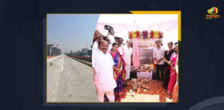 Minister KTR Inaugurates Underpass at LB Nagar Junction and LHS Flyover at Bairamalguda Junction, Minister KTR Inaugurates Underpass Bridge and LHS Flyover, KTR Inaugurates Underpass Bridge In LB Nagar, Minister KTR Inaugurates Underpass at LB Nagar Junction, Minister KTR LHS Flyover at Bairamalguda Junction, Underpass Bridge In LB Nagar Junction, LB Nagar Junction, LHS Flyover at Bairamalguda Junction, Bairamalguda Junction, LHS Flyover, Underpass Bridge, KTR, Minister KTR, KT Rama Rao, Minister of Municipal Administration and Urban Development of Telangana, KT Rama Rao Minister of Municipal Administration and Urban Development of Telangana, Telangana Minister KTR, KT Rama Rao Information Technology Minister, Minister KTR inaugurated an underpass bridge in LB Nagar crossroads and a flyover in Bairamalguda, IT Minister also laid the foundation stone for the nala developmental works in Nagole and Bandlaguda, nala developmental works in Nagole and Bandlaguda, TRS Government, Mango News,