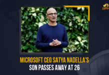 Microsoft CEO Satya Nadella's Son Passes Away At 26, Microsoft CEO Satya Nadella's Son Passes Away, Microsoft CEO Satya Nadella's Son, Microsoft CEO, Satya Nadella's Son, Satya Nadella, Satya Nadella's Son Passes Away At 26, Zain Nadella, Zain Nadella Passes Away At 26, Chief Executive Officer of Microsoft, Chief Executive Officer, Microsoft, Chief Executive Officer of Microsoft Satya Nadella, CEO Satya Nadella, CEO Satya Nadella Son Passes Away At 26, Zain Nadella Passes Away, Zain Nadella Passes Away Due To cerebral palsy, cerebral palsy, Mango News,
