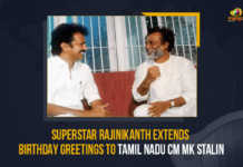 Superstar Rajinikanth Extends Birthday Greetings To Tamil Nadu CM MK Stalin, Superstar Rajinikanth Extends Birthday Greetings To TN CM MK Stalin, Superstar Rajinikanth Extends Birthday Greetings, Superstar Rajinikanth, Rajinikanth, Superstar, Hero Rajinikanth, Actor Rajinikanth, Tamil Nadu CM MK Stalin, TN CM MK Stalin, MK Stalin, Stalin, Indian Cinema Superstar Rajinikanth, Indian Cinema Superstar Rajinikanth extended birthday greetings, Chief Minister of Tamil Nadu, Birthday Greetings, Tamil Nadu Chief Minister MK Stalin, Chief Minister, Mango News,