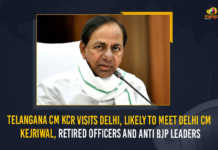 Telangana CM KCR Visits Delhi Likely To Meet Delhi CM Kejriwal Retired Officers And Anti BJP Leaders, Telangana CM KCR Visits Delhi, Telangana CM KCR Likely To Meet Delhi CM Kejriwal, Telangana CM KCR Likely To Meet Retired Officers And Anti BJP Leaders, CM KCR Delhi Tour Likely to Meet Delhi CM Arvind Kejriwal and Other National Leaders, CM KCR Delhi Tour, CM KCR Likely to Meet Delhi CM Arvind Kejriwal and Other National Leaders, Delhi CM Arvind Kejriwal and Other National Leaders, Delhi CM Arvind Kejriwal, National Leaders, KCR Delhi Tour, Delhi Tour, Telangana CM KCR, CM KCR, Telangana, Chief minister, Chief minister Of Telangana, CM Arvind Kejriwal, Mango News,