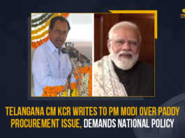 Telangana CM KCR Writes To PM Modi Over Paddy Procurement Issue Demands National Policy, CM KCR Writes Letter To PM Narendra Modi About Paddy Procurement in Telangana, KCR Writes Letter To PM Narendra Modi About Paddy Procurement in Telangana, Telangana CM KCR Writes Letter To PM Narendra Modi About Paddy Procurement in Telangana, Telangana CM KCR Writes Letter To PM Narendra Modi, Paddy Procurement in Telangana, Telangana Paddy Procurement, Paddy Procurement, Paddy Procurement Latest News, Paddy Procurement Latest Updates, Paddy Procurement Live Updates, PM Narendra Modi, PM Modi, Narendra Modi, Prime Minister of India, Narendra Modi Prime Minister of India, Telangana CM KCR, CM KCR, K Chandrashekar Rao, Chief minister of Telangana, K Chandrashekar Rao Chief minister of Telangana, Telangana Chief minister, Telangana Chief minister K Chandrashekar Rao, Telangana, Mango News,