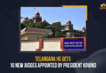 Telangana HC Gets 10 New Judges Appointed By President Kovind Telangana HC Gets 10 New Judges Appointed By President Kovind, 10 New Judges were Appointed for Telangana High Court will Take Oath on March 24, 10 New Judges were Appointed for Telangana High Court, 10 New Judges will Take Oath on March 24, Telangana High Court, 10 New Judges For Telangana High Court, High Court, Telangana, 10 New Judges, Telangana High Court New Judges, Telangana High Court Judges, Telangana High Court Judges Latest News, Telangana High Court Judges Latest Updates, Telangana High Court Judges Live Updates, High Court New Judges, Mango News,