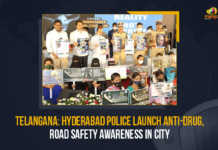 Telangana Hyderabad Police Launch Anti-Drug Road Safety Awareness In City, Hyderabad Police Launch Anti-Drug Road Safety Awareness In City, Telangana Police Launch Anti-Drug Road Safety Awareness In City, Hyderabad Police, Telangana Police, Anti-Drug Road Safety Awareness, Anti-Drug Road Safety Awareness In Hyderabad City, Anti-Drug Road Safety Awareness In Telangana, Hyderabad City Police Commissioner CV Anand, Hyderabad City Police Commissioner, Hyderabad City Police viz Road Safety Awareness, anti-drug awareness stalls installed at Hyderabad’s iconic exhibition Numaish, Hyderabad’s iconic exhibition Numaish, Numaish 2022, 2022 Numaish, Mango News,