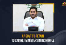 AP Govt To Retain 10 Cabinet Ministers In Reshuffle, Andhra Pradesh Govt To Retain 10 Cabinet Ministers In Reshuffle, 10 Cabinet Ministers, 10 Cabinet Ministers Remanis Same, Andhra Pradesh Cabinet reshuffle is said to be a big event in the Telugu State of Andhra Pradesh, Andhra Pradesh Cabinet reshuffle is said to be a big event in AP, AP Cabinet reshuffle on April 11, AP Cabinet reshuffle, Andhra Pradesh Cabinet reshuffle, Andhra Pradesh, Andhra Pradesh Cabinet, YS Jagan Mohan Reddy Cabinet reshuffle, Cabinet reshuffle, AP Cabinet reshuffle News, AP Cabinet reshuffle Latest News, AP Cabinet reshuffle Latest Updates, AP Cabinet reshuffle Live Updates, AP CM YS Jagan Mohan Reddy, AP CM YS Jagan, YS Jagan Mohan Reddy, YS Jagan, CM YS Jagan, Mango News,
