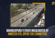 Bahadurpura Flyover Inaugurated By Minister KTR, Opens For Commuters Bahadurpura Flyover Inaugurated By Minister KTR Opens For Commuters, Minister KTR Opens Bahadurpura Flyover For Commuters, Bahadurpura Flyover Inaugurated By Minister KTR, KTR To Inaugurate Six Lanes Bahadurpura Flyover On April 19, Minister KTR To Inaugurate Six Lanes Bahadurpura Flyover On April 19, Minister KTR To Inaugurate Six Lanes Bahadurpura Flyover, Bahadurpura Flyover, KTR to inaugurate Hyderabad Bahadurpura flyover on April 19, KTR To Inaugurate Hyderabad Bahadurpura flyover opened for public On April 19, Hyderabad’s Bahadurpura flyover to be inaugurated on April 19 By Minister KTR, six lanes bi directional flyover would be a relief to commuters And easing traffic at Bahadurpura junction in Hyderabad, six lanes bi directional Bahadurpura flyover, Bahadurpura Flyover News, Bahadurpura Flyover Latest News, Bahadurpura Flyover Latest Updates, Bahadurpura Flyover Updates, Working President of the Telangana Rashtra Samithi, Telangana Rashtra Samithi Working President, TRS Working President KTR, Telangana Minister KTR, KT Rama Rao, Minister of Municipal Administration and Urban Development of Telangana, KT Rama Rao Minister of Municipal Administration and Urban Development of Telangana, KT Rama Rao Information Technology Minister, KT Rama Rao MA&UD Minister of Telangana, Mango News,