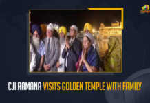 CJI Ramana Visits Golden Temple With Family, Chief Justice NV Ramana Visits Golden Temple, Chief Justice Of India NV Ramana Visits Golden Temple, NV Ramana Visits Golden Temple, Golden Temple, Nuthalapati Venkata Ramana, Nuthalapati Venkata Ramana Visits Golden Temple With Family, Chief Justice Of India NV Ramana visits Golden Temple in Amritsar, Golden Temple in Amritsar, CJI Ramana was offered siropa at the Golden Temple, siropa at the Golden Temple, Baisakhi Festival, Baisakhi News, Baisakhi Latest News, Baisakhi Latest Updates, Mango News,