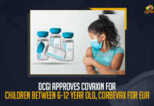 DCGI Approves Covaxin For Children Between 6-12 Year Old Corbevax For EUA, Drugs Controller General of India approved the two vaccines Covaxin and Corbevax for children under 12 in India, DCGI Approves Covaxin For Children Between 6-12 Year Old, Corbevax For EUA, Covaxin Gets DCGI's Emergency Use Nod For 6-12 Age Group Children, Covaxin Gets DCGI's Emergency Use, Covaxin vaccine Uses For For 6-12 Age Group Children, 6-12 Age Group Children, covid-19 Vaccination In India, Covid 19 vaccines, covid-19 Vaccination, covid-19 Vaccination Live News, covid-19 Vaccination Live Updates, Covid 19 vaccine, Latest Vaccine Information, Covid Vaccine Champions, Covid-19 India Highlights,‎ COVID-19 vaccination drive, Coronavirus, coronavirus india, Coronavirus Updates, COVID-19, COVID-19 Live Updates, Covid-19 New Updates, Covid Vaccination, Covid Vaccination Updates, Covid Vaccination Live Updates, Mango News,