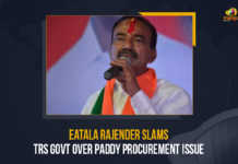 Eatala Rajender Slams TRS Govt Over Paddy Procurement Issue, Eatala Rajender Slams TRS Govt, Telangana BJP MLA Etela Rajender, Telangana BJP MLA, Etela Rajender, Paddy Procurement Issue, BJP MLA Etela Rajender Slams TRS Govt Over Paddy Procurement Issue, Telangana Paddy Procurement Issue, Paddy Procurement in Telangana, Telangana Paddy Procurement, Paddy Procurement, Paddy Procurement Latest News, Paddy Procurement Latest Updates, Paddy Procurement Live Updates, Telangana CM KCR, CM KCR, K Chandrashekar Rao, Chief minister of Telangana, K Chandrashekar Rao Chief minister of Telangana, Telangana Chief minister, Telangana Chief minister K Chandrashekar Rao, Telangana, Mango News,