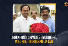 Jharkhand CM Visits Hyderabad Will Meet Telangana CM KCR, Jharkhand CM Hemant Soren Likely to Meet CM KCR at Pragathi Bhavan Today, CM Hemant Soren Likely to Meet CM KCR at Pragathi Bhavan Today, Jharkhand CM Hemant Soren Likely to Meet CM KCR at Pragathi Bhavan, Telangana CM KCR meets Jharkhand CM Hemant Soren, Jharkhand CM Hemant Soren meets CM KCR, Jharkhand CM Hemant Soren, CM Hemant Soren, Jharkhand CM, Hemant Soren, Pragathi Bhavan, Telangana CM KCR, CM KCR, K Chandrashekar Rao, Chief minister of Telangana, K Chandrashekar Rao Chief minister of Telangana, Telangana Chief minister, Telangana Chief minister K Chandrashekar Rao, Mango News,