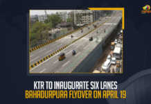 KTR To Inaugurate Six Lanes Bahadurpura Flyover On April 19 KTR To Inaugurate Six Lanes Bahadurpura Flyover On April 19, Minister KTR To Inaugurate Six Lanes Bahadurpura Flyover On April 19, Minister KTR To Inaugurate Six Lanes Bahadurpura Flyover, Bahadurpura Flyover, KTR to inaugurate Hyderabad Bahadurpura flyover on April 19, KTR To Inaugurate Hyderabad Bahadurpura flyover opened for public On April 19, Hyderabad’s Bahadurpura flyover to be inaugurated on April 19 By Minister KTR, six lanes bi directional flyover would be a relief to commuters And easing traffic at Bahadurpura junction in Hyderabad, six lanes bi directional Bahadurpura flyover, Bahadurpura Flyover News, Bahadurpura Flyover Latest News, Bahadurpura Flyover Latest Updates, Bahadurpura Flyover Updates, Working President of the Telangana Rashtra Samithi, Telangana Rashtra Samithi Working President, TRS Working President KTR, Telangana Minister KTR, KT Rama Rao, Minister of Municipal Administration and Urban Development of Telangana, KT Rama Rao Minister of Municipal Administration and Urban Development of Telangana, KT Rama Rao Information Technology Minister, KT Rama Rao MA&UD Minister of Telangana, Mango News,