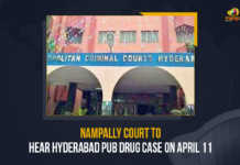 Nampally Court To Hear Hyderabad Pub Drug Case On April 11, Nampally Court To Hear Hyderabad Pub Drug Case, Hyderabad Pub Drug Case, Nampally Court, HYDERABAD Police seized drugs after raiding a pub at a star hotel, Pub Drug Case, Banjara Hills Police submitted a petition in the Nampally Court seeking 7 days of custody, Mink pub, Hyderabad Mink pub Drug Case, Mink pub Drug Case, Mink pub Drug Case Latest News, Mink pub Drug Case Latest Updates, Mink pub Drug Case Live Updates, Mango News,