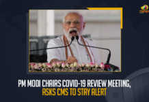 PM Modi Chairs COVID-19 Review Meeting Asks CMs To Stay Alert, PM Narendra Modi Holds Review Meeting with Chief Ministers Amid Rising Covid-19 Cases, PM Narendra Modi Holds Review Meeting with All States CMs, Review Meeting with All States CMs, India Covid-19, India Covid-19 Updates, India Covid-19 Live Updates, India Covid-19 Latest Updates, Coronavirus, Coronavirus Breaking News, Coronavirus Latest News, COVID-19, India Coronavirus, India Coronavirus Cases, India Coronavirus Deaths, India Coronavirus New Cases, India Coronavirus News, India New Positive Cases, Narendra Modi, Prime Minister Narendra Modi, Prime Minister Of India, Narendra Modi Prime Minister Of India, Mango News,