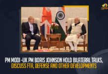 PM Modi-UK PM Boris Johnson Hold Bilateral Talks, Discuss FTA, Defense And Other Developments PM Modi-UK PM Boris Johnson Hold Bilateral Talks Discuss FTA Defense And Other Developments, PM Modi-UK PM Boris Johnson Hold Bilateral Talks, FTA Defense, PM Modi-UK PM Boris Johnson Hold Discuss FTA Defense And Other Developments, UK Prime Minister Boris Johnson Meets PM Narendra Modi Today in Delhi, Boris Johnson Meets PM Narendra Modi Today in Delhi, UK PM Boris Johnson will Meet Prime Minister Modi Today, Prime Minister Modi, PM Modi, Narendra Modi, Prime Minister Narendra Modi, Prime Minister Of India, Narendra Modi Prime Minister Of India, Boris Johnson India visit, UK Prime Minister Boris Johnson, UK PM Boris Johnson to begin two-day India trip, UK PM Boris Johnson Starts India Tour, UK PM Boris Johnson two-day Tour In India, British Prime Minister Boris Johnson, British Prime Minister, Prime Minister Boris Johnson, Prime Minister Boris Johnson Tour To India, Prime Minister Boris Johnson 2 Days Tour To India, Boris Johnson India visit News, Boris Johnson India visit Latest News, Boris Johnson India visit Latest Updates, Boris Johnson India visit Live Updates, Mango News,