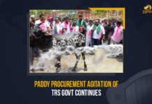 Paddy Procurement Agitation Of TRS Govt Continues, Paddy Procurement Issue TRS Leaders and Activists hoisted Black Flags at their Houses, TRS Leaders and Activists hoisted Black Flags at their Houses, TRS Leaders hoisted Black Flags at their Houses, TRS Party Leaders and Activists hoists black flags across Telangana, black flags across Telangana, TRS Party Leaders and Activists Black Flag Protest over Paddy Procurement Issue, TRS Party Protest, TRS Party Protest Against Paddy Procurement Issue, TRS Party Protest Latest News, TRS Party Protest Latest Updates, TRS Party Protest Live Updates, Telangana Paddy Procurement Issue, Paddy Procurement in Telangana, Telangana Paddy Procurement, Paddy Procurement, Paddy Procurement Latest News, Paddy Procurement Latest Updates, Paddy Procurement Live Updates, Telangana CM KCR, CM KCR, K Chandrashekar Rao, Chief minister of Telangana, K Chandrashekar Rao Chief minister of Telangana, Telangana Chief minister, Telangana Chief minister K Chandrashekar Rao, Telangana, Mango News,