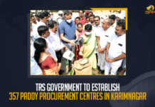 TRS Government To Establish 357 Paddy Procurement Centres In Karimnagar, 357 Paddy Procurement Centres In Karimnagar, Telangana Rashtra Samithi Government would purchase paddy from the farmers in the State, Telangana Rashtra Samithi Government To Establish 357 Paddy Procurement Centres In Karimnagar, TRS Government would purchase all the grains from the farmers at the Minimum Support Price, Paddy Procurement Centres, 357 Paddy Procurement Centres, Telangana 357 Paddy Procurement Centres, Paddy Procurement Centres News, Paddy Procurement Centres Latest News, Paddy Procurement Centres Latest Updates, Paddy Procurement Centres Live Updates, Telangana CM KCR, K Chandrashekar Rao, Chief minister of Telangana, K Chandrashekar Rao Chief minister of Telangana, Telangana Chief minister, Telangana Chief minister K Chandrashekar Rao, Mango News,