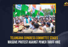 Telangana Congress Committee Stages Massive Protest Against Power Tariff Hike, Telangana Congress Committee Stages Massive Protest, TPCC Stages Massive Protest Against Power Tariff Hike, Telangana Congress Committee, Protest Against Power Tariff Hike, Power Tariff Hike, TPCC Protest, TPCC President A Revanth Reddy, Revanth Reddy, Telangana Pradesh Congress Committee President, Telangana Pradesh Congress Committee President Revanth Reddy, TPCC Protest News, TPCC Protest Latest News, TPCC Protest Latest Updates, TPCC Protest Live Updates, Mango News,
