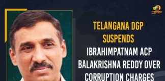 Telangana DGP Suspends Ibrahimpatnam ACP Balakrishna Reddy Over Corruption Charges, Telangana State Director General of Police Mahender Reddy suspended Ibrahimpatnam Additional Commissioner of Police, Telangana DGP Suspends Ibrahimpatnam ACP Balakrishna, DGP Suspends Ibrahimpatnam ACP Balakrishna Reddy Over Corruption Charges, ACP Balakrishna Reddy Suspends Over Corruption Charges, Telangana DGP Suspends Ibrahimpatnam ACP, Ibrahimpatnam ACP, Ibrahimpatnam ACP Balakrishna Reddy, ACP Balakrishna Reddy, Corruption Charges, Ibrahimpatnam Corruption Charges, Ibrahimpatnam Corruption Charges Latest News, Ibrahimpatnam Corruption Charges Latest Updates, Mango News,