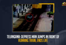 Telangana Depress Man Jumps In Front Of Running Train Ends Life, Depress Man Jumps In Front Of Running Train And Ends Life, Depress Man Jumps In Front Of Running Train, Man Jumps In Front Of Running Train, Telangana Man Jumps In Front Of Running Train, a man committed suicide after jumping in front of a running train in Yadadri-Bhongir, Man jumps in front of running train, victim’s body was found at Varikonda railway station, Varikonda railway station, Mango News,