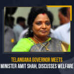Telangana Governor Meets Union Minister Amit Shah Discusses Welfare Work, Telangana Governor Meets Union Minister Amit Shah, Union Minister Amit Shah, Union Minister, Amit Shah, Telangana Governor Meets PM Narendra Modi Discusses State Issues, Telangana Governor Tamilisai Soundararajan Meets PM Narendra Modi at Delhi, Telangana Governor Tamilisai Soundararajan Meets PM Narendra Modi, Telangana Governor Tamilisai Soundararajan, Governor Tamilisai Soundararajan, Telangana Governor, Tamilisai Soundararajan, Telangana Governor Tamilisai, Governor Tamilisai Soundararajan Meets PM Narendra Modi at Delhi, Telangana and Puducherry Governor Tamilisai Soundararajan met with Prime Minister Narendra Modi in Delhi, Telangana and Puducherry Governor, Tamilisai Soundararajan met with Prime Minister Narendra Modi in Delhi, Governor Delhi Tour, Telangana Governor Delhi Tour, Telangana Governor Tamilisai Delhi Tour, Tamilisai Soundararajan Delhi Tour, Telangana Governor Delhi Tour Latest News, Telangana Governor Delhi Tour Latest Updates, Narendra Modi, Prime Minister of India, Narendra Modi Prime Minister of India, PM Modi, PM Narendra Modi, Prime Minister Narendra Modi, Mango News,