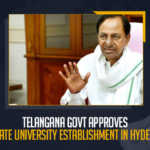 Telangana Govt Approves 6 Private University Establishment In Hyderabad, Telangana Cabinet Approves 6 New Private Universities in the State, Telangana Cabinet Approves 6 New Private Universities, Telangana Cabinet, 6 New Private Universities, Private Universities, Telangana Cabinet Gives Nod For Six Private Universities, Telangana Cabinet approves setting up SIX Private Universities, Telangana Cabinet Meeting, Pragathi Bhavan, CM KCR To Chair Cabinet Meeting, Telangana CM KCR, K Chandrashekar Rao, Chief minister of Telangana, K Chandrashekar Rao Chief minister of Telangana, Telangana Chief minister, Telangana Chief minister K Chandrashekar Rao, Telangana, Mango News,