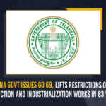 Telangana Govt Issues GO 69 Lifts Restrictions On Heavy Construction And Industrialization Works In 83 Villages, Telangana Govt Issues GO 69, Telangana Govt Lifts Restrictions On Heavy Construction And Industrialization Works In 83 Villages, Telangana Govt Issues GO 69 to remove restrictions of GO 111, Telangana government issued GO 69 which abolishes the restrictions under the GO 111, GO 111 restrictions removed for 84 villages In Telangana, GO 111 restrictions removed, Telangana government issued the GO 69 removing certain restrictions that were imposed under GO 111, Heavy Construction And Industrialization Works In 83 Villages, Industrialization Works In 83 Villages, Heavy Construction Works In 83 Villages, GO 69, GO 69 News, GO 69 Latest News, GO 69 Latest Updates, Mango News,