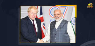 UK PM Boris Johnson Starts India Tour With Roadshow In Ahmedabad, Boris Johnson India visit, PM Boris Johnson Starts India Tour With Roadshow In Ahmedabad, UK PM Boris Johnson to begin two-day India trip, UK PM Boris Johnson Starts India Tour, Boris Johnson would visit Ahmedabad with a roadshow On the first day of the tour, UK PM Boris Johnson two-day Tour In India, British Prime Minister Boris Johnson arrived in Ahmedabad on Thursday morning to start his India visit, British Prime Minister Boris Johnson, British Prime Minister, Prime Minister Boris Johnson, Prime Minister Boris Johnson Tour To India, Prime Minister Boris Johnson 2 Days Tour To India, Boris Johnson India visit News, Boris Johnson India visit Latest News, Boris Johnson India visit Latest Updates, Boris Johnson India visit Live Updates, Mango News,
