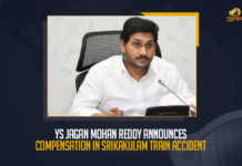 YS Jagan Mohan Reddy Announces Compensation In Srikakulam Train Accident, AP CM YS Jagan Mohan Reddy Announces Compensation In Srikakulam Train Accident, Andhra Pradesh Five People Demise in a Train Accident at Srikakulam, Five People Demise in a Train Accident at Srikakulam, Train Accident at Srikakulam, Five People Demise in a Train Accident, Srikakulam, Srikakulam Train Accident, Five People Demise after train runs them over in Andhra Pradesh's Srikakulam, 5 People Killed As Speeding Express Train Runs Over Them In Andhra Pradesh's Srikakulam, 5 People killed as train runs over them in Andhra Pradesh's Srikakulam, Five killed as train runs over them, Five passengers run over by train, Train ran over Five People while crossing the Track in Andhra Pradesh's Srikakulam, train accident in andhra pradesh, Srikakulam Train Accident News, Srikakulam Train Accident Latest News, Srikakulam Train Accident Latest Updates, Srikakulam Train Accident Live Updates, AP CM YS Jagan Mohan Reddy, AP CM YS Jagan, YS Jagan Mohan Reddy, YS Jagan, CM YS Jagan, Mango News,