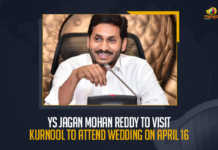 YS Jagan Mohan Reddy To Visit Kurnool To Attend Wedding On April 16, YS Jagan Mohan Reddy the Chief Minister of Andhra Pradesh is scheduled to visit Kurnool on the 16th of April, AP CM YS Jagan Mohan Reddy To Visit Kurnool To Attend Wedding, AP CM YS Jagan Mohan Reddy To Visit Kurnool, Andhra Pradesh CM YS Jagan Mohan Reddy Will Visit Kurnool For Wedding Event, Wedding Event, Andhra Pradesh CM YS Jagan Mohan Reddy Will Visit Kurnool, CM YS Jagan Mohan Reddy Will Visit Kurnool For Wedding Event, Andhra Pradesh CM YS Jagan Mohan Reddy Will Go For Kurnool Tour on April 16, CM YS Jagan Mohan Reddy Will Go For Kurnool Tour on April 16, AP CM Kurnool Tour on April 16, AP CM Kurnool Tour, AP CM Kurnool Tour News, AP CM Kurnool Tour Latest News, AP CM Kurnool Tour Latest Updates, Andhra Pradesh CM YS Jagan Mohan Reddy, CM YS Jagan Mohan Reddy Kurnool Tour on April 16, AP CM YS Jagan Mohan Reddy, AP CM YS Jagan, YS Jagan Mohan Reddy, YS Jagan, CM YS Jagan, Mango News,